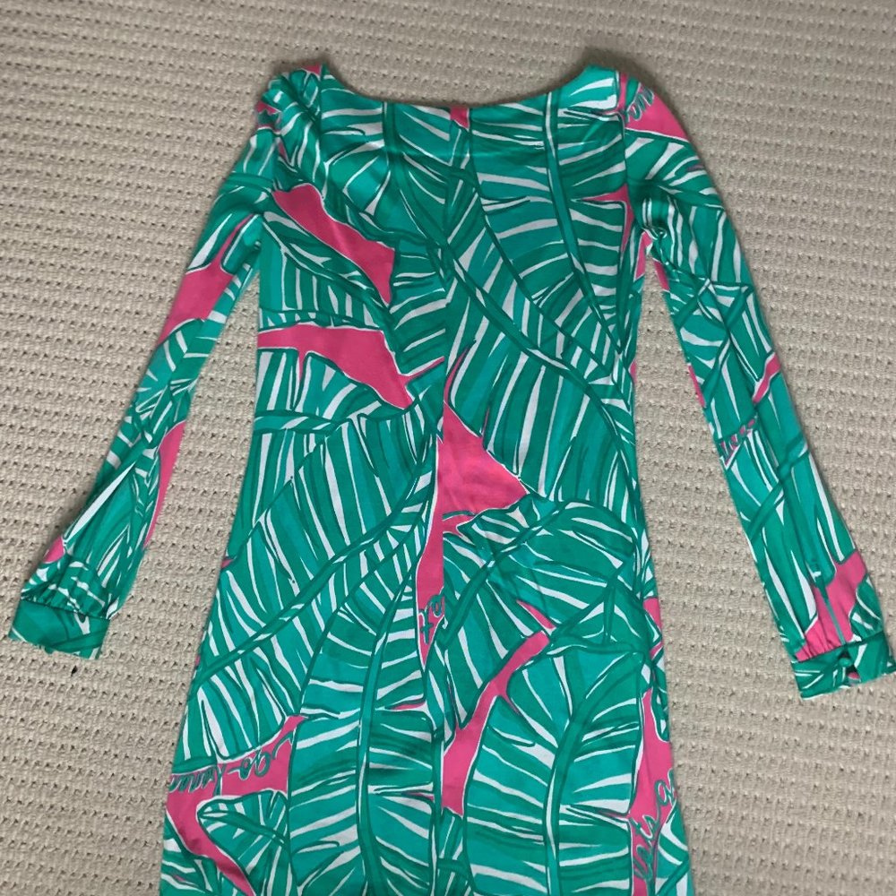 Lilly Pulitzer Long Sleeve Swing Dress Size XS